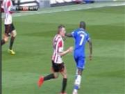 Ramires "bình yên vô sự" sau pha đánh nguội Larsson