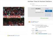 Fan M.U hốt bạc nhờ tấm biển hiệu về David Moyes