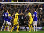 Everton lỡ cơ hội vượt lên trên Arsenal