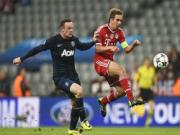 Rooney và Evra nhận điểm kém, Lahm hay nhất trận Bayern - Man Utd