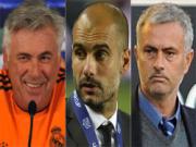 Ba anh hào tranh danh hiệu HLV hay nhất lịch sử Champions League