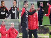 Van Persie giả chấn thương để "chống đối" David Moyes?