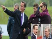 Thủ tướng Anh viếng thăm thầy trò Roy Hodgson: Điềm báo không lành cho "Tam sư"