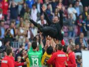 HLV Simeone: “HLV Aragones đã phù hộ cho chúng tôi”