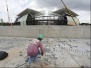 Tai nạn chết người ở sân vận động World Cup