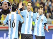 ĐT Argentina: Thừa siêu tiền đạo, thiếu hộ công