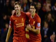 Thủ quân Gerrard gửi lời chào tạm biệt Luis Suarez