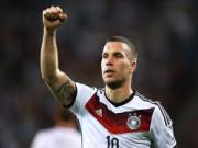 Podolski : Chiến thắng trước Bồ Đào Nha là món quà dành cho huyền thoại Schumacher