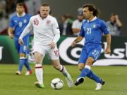 5h00 ngày 15/6, Anh - Italia: Cuộc chiến Rooney - Pirlo