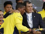 Tổng thống Ecuador kỳ vọng vào "La Tricolor" tại World Cup 2014