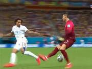 Ronaldo "làm xiếc" trong trận Mỹ 2-2 BĐN