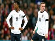 Đội tuyển Anh: Rooney và Sturridge không thể chơi cạnh nhau?
