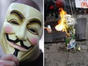 Vài giờ trước lễ khai mạc World Cup: Brazil hỗn loạn vì bị Anonymous tấn công