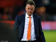 HLV Van Gaal lo ngại về thời tiết trước trận gặp Mexico