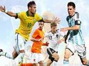 Cuộc đua giành "Chiếc giày vàng World Cup 2014": Neymar, Messi gặp kỳ phùng địch thủ