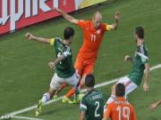 Hà Lan 2-1 Mexico: Màn thắng ngược kỳ diệu của Robben và cộng sự