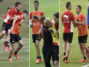 De Bruyne dằn mặt Origi trên sân tập, tuyển Bỉ loạn trước ngày ra quân