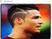 Bí mật kiểu tóc lạ mắt của Ronaldo