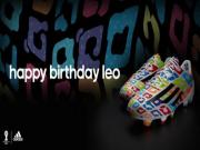 Ngắm mẫu giày thi đấu độc đáo Adidas tặng sinh nhật Messi