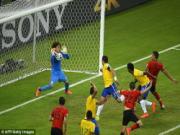 Thủ môn thất nghiệp chơi như lên đồng, Mexico xuất sắc cầm chân chủ nhà Brazil