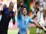 Tiền đạo nào hiệu quả nhất World Cup 2014 sau 8 ngày thi đấu?