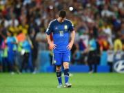 Messi mất chức vô địch cùng Argentina: Nước mắt kẻ chiến bại