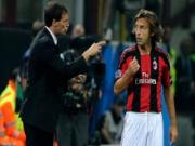 Juventus: Allegri sẽ làm gì với Pirlo?
