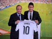 Tân binh Real diễn lại màn ăn mừng bàn thắng với con gái cưng