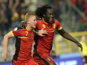 HLV Wilmots vui sướng tột độ sau chiến thắng lịch sử của ĐT Bỉ