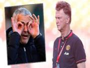 Van Gaal không thèm đếm xỉa "khiêu khích" của Mourinho: Không rỗi hơi