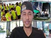 Neymar nói lời cảm ơn người hâm mộ trong nước mắt