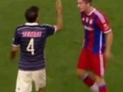 Sao Bayern nổi khùng với pha vào bóng của đối thủ