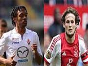 M.U "bạo chi" 55 triệu bảng để mua bộ đôi Cuadrado - Daley Blind