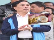 Đồng hồ trăm triệu của bầu Đệ