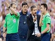 HLV Diego Simeone có nguy cơ bị cấm chỉ đạo 7 trận