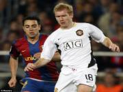 Xavi tiếc nuối khi không được sát cánh với... Paul Scholes