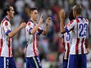 Diego Godin nổ tưng bừng sau khi Atletico đả bại Real