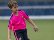 Cháu trai Messi gia nhập học viên La Masia