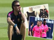 Luis Enrique áp dụng công nghệ cao để kiểm soát các cầu thủ Barcelona