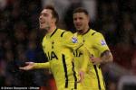 Video bàn thắng: Sheffield 2-2 Tottenham (Bán kết cúp Liên đoàn Anh 2014-2015)