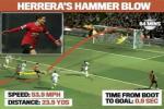 Siêu phẩm đạt vận tốc kinh hoàng của Ander Herrera cho M.U