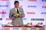 Ronaldo chính thức nhận giải Chiếc giày vàng lần thứ 4