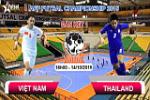 Bán kết giải Futsal Đông Nam Á: Việt Nam 0-6 Thái Lan (Kết thúc)