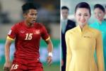 Nữ tiếp viên hàng không xinh đẹp bị đồn yêu tuyển thủ Quế Ngọc Hải