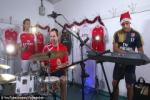 Dàn sao Arsenal trổ tài chơi nhạc Giáng sinh