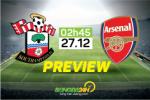 Southampton vs Arsenal (2h45 ngày 27/12): Pháo thủ chưa thể dừng lại