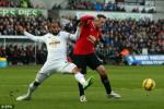 Video bàn thắng: Swansea 2-1 M.U (Vòng 26 Ngoại hạng Anh 2014-2015)