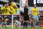 Video bàn thắng: West Ham 1-3 Crystal Palace (Vòng 27 Premiere League 2014/15)