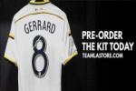 Lộ áo đấu của Steven Gerrard tại La Galaxy