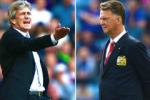 Đấu khẩu kịch liệt, Van Gaal và Pellegrini hâm nóng derby Manchester